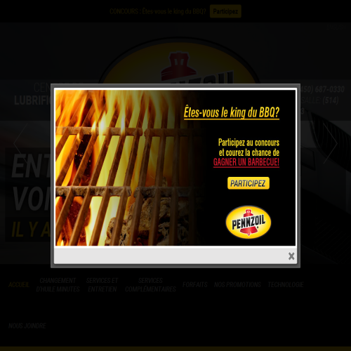 CENTRE DE LUBRIFICATION RAPIDE PENNZOIL