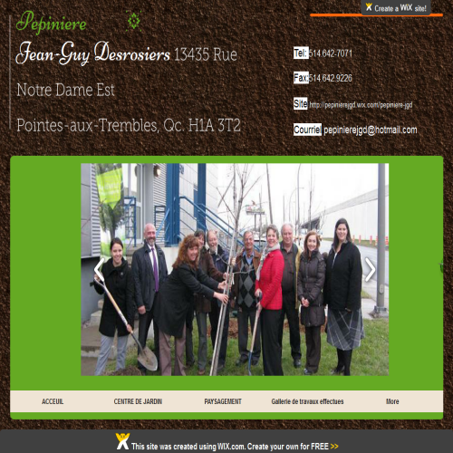 DESROSIERS JEAN GUY PAYSAGISTE