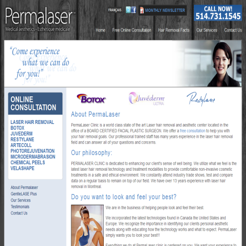 CLINIQUE PERMA LASER INC