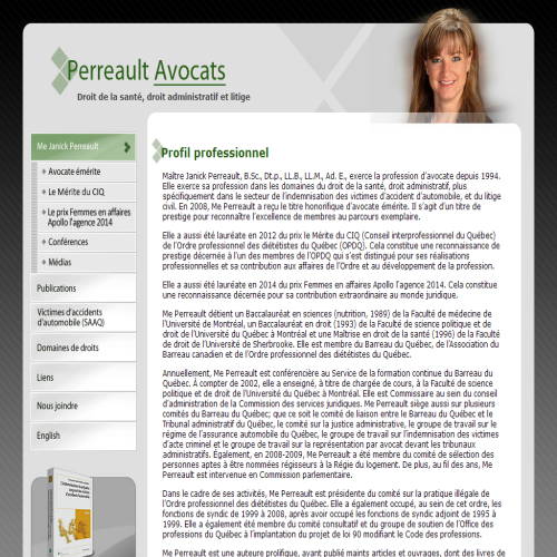 ME JANICK PERREAULT AVOCATE