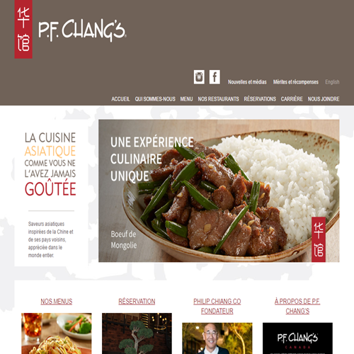 P.F. CHANGS BISTRO CHINOIS