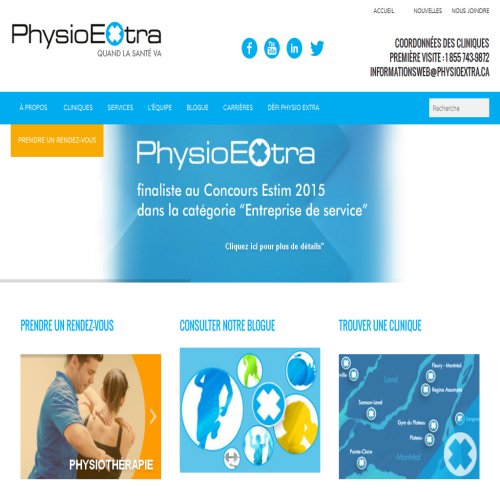 A LA CLINIQUE PHYSIO EXTRA