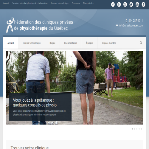 FEDERATION DE LA PHYSIOTHERAPIE EN PRATIQUE PRI VA