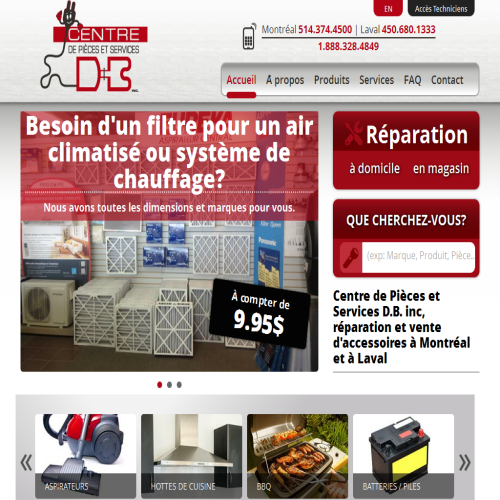 CENTRE DE PIECES ET SERVICES DB INC