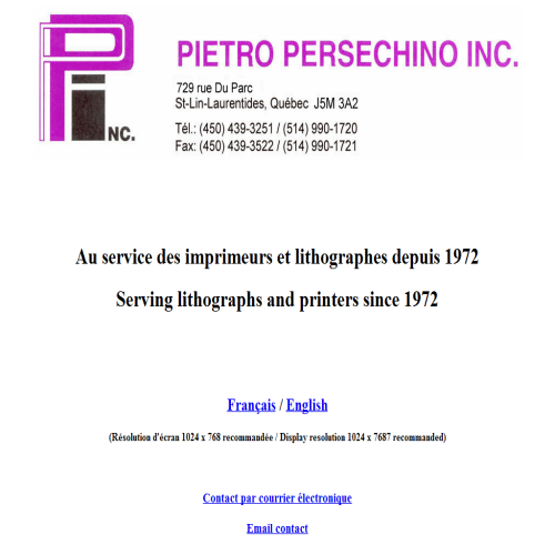 PIETRO PERSECHINO INC