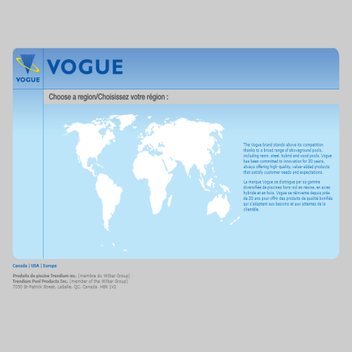 PRODUITS DE PISCINES VOGUE