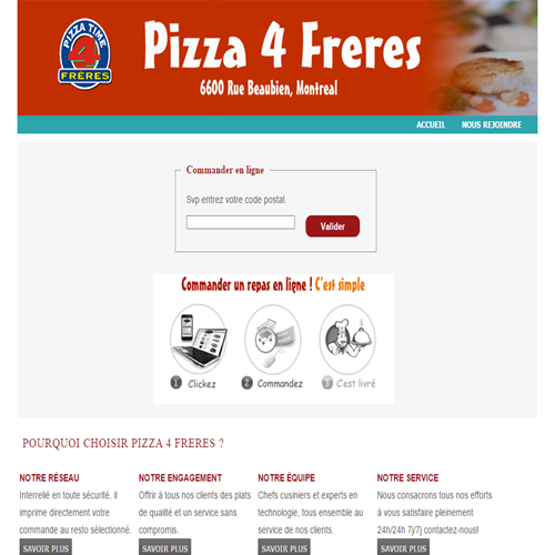 PIZZA LES QUATRE FRèRE