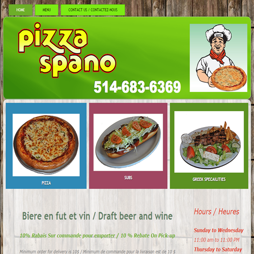 PIZZA SPANOS