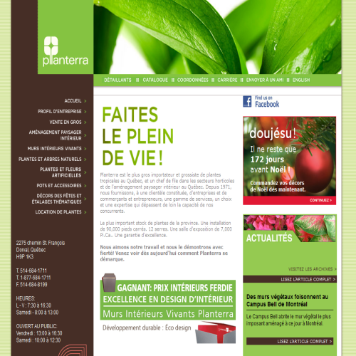 PLANTERRA LIMITEE