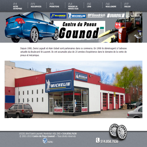 CENTRE DU PNEU GOUNOD