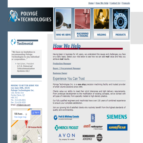 POLVIGE TECHNOLOGIES INC