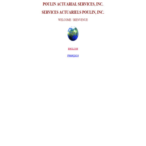 SERVICES ACTUARIELS POULIN INC