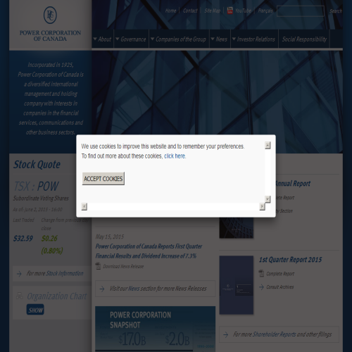 POWER CORP OF CANADA