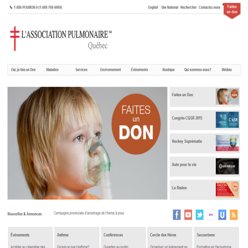 ASSOCIATION PULMONAIRE DU QUEBEC