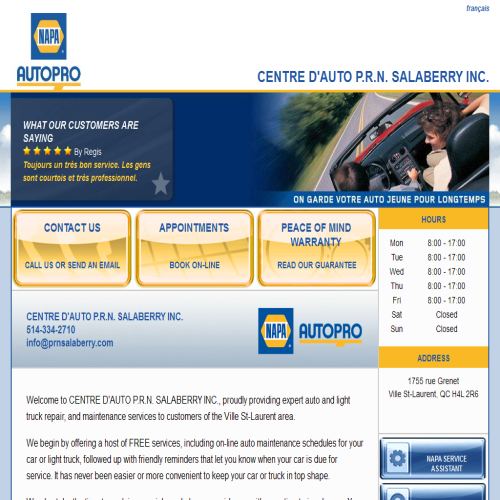 CENTRE DE L'AUTO PRN