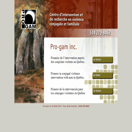 PRO-GAM INC SVC D'AIDE