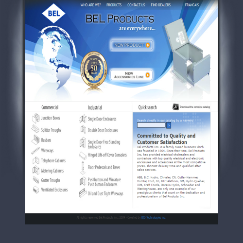 BEL PRODUCTS INC