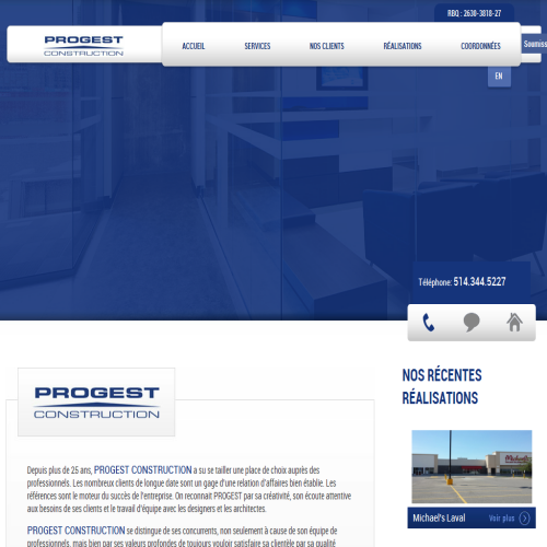 PROGEST CONSTRUCTION ENR