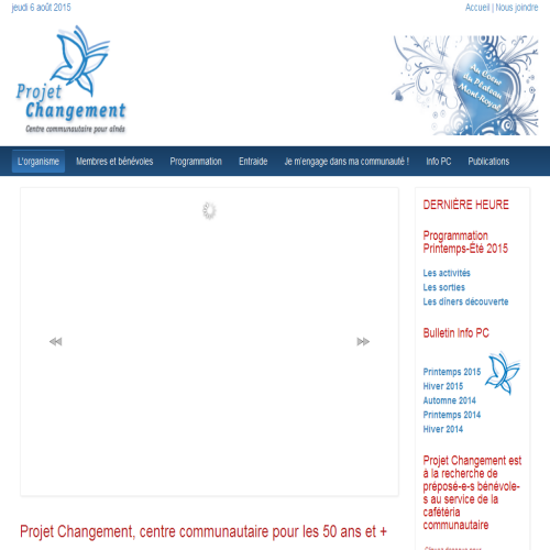 PROJET CHANGEMENT