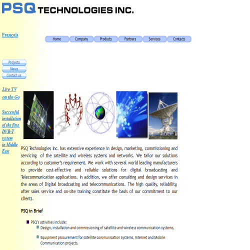 PSQ TECHNOLOGIES INC PSQ TECHNOLOGIES INC