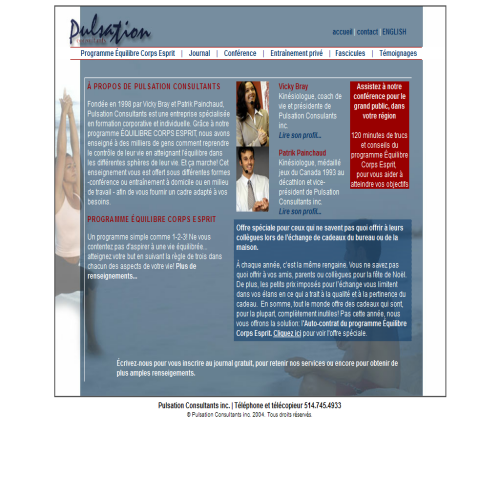 PULSATION CONSULTANTS INC