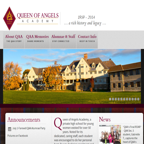 QUEEN OF ANGELS ACADEMY