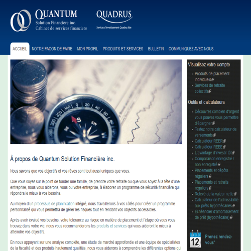 QUANTUM SOLUTIONS FINANCIERES INC