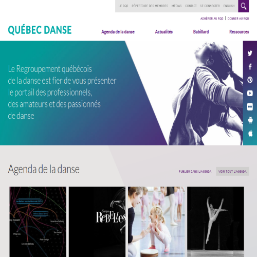 QUEBECOIS DE LA DANSE