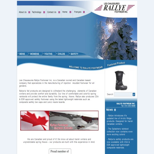 RALLYE FOOTWEAR INC