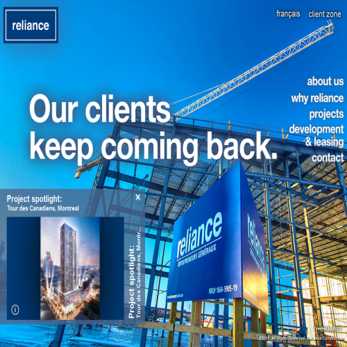 CONSTRUCTION RELIANCE-CANADA
