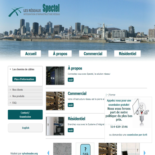 RESEAUX SPECTEL ENR