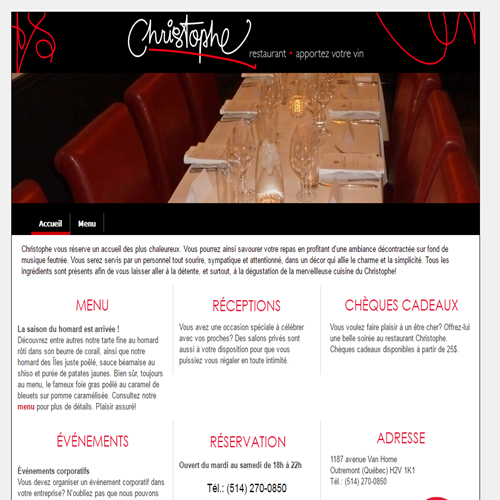 RESTAURANT CHRISTOPHE