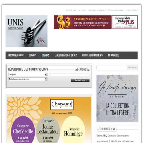 ASSOCIATION DES RESTAURATEURS DU QUEBEC