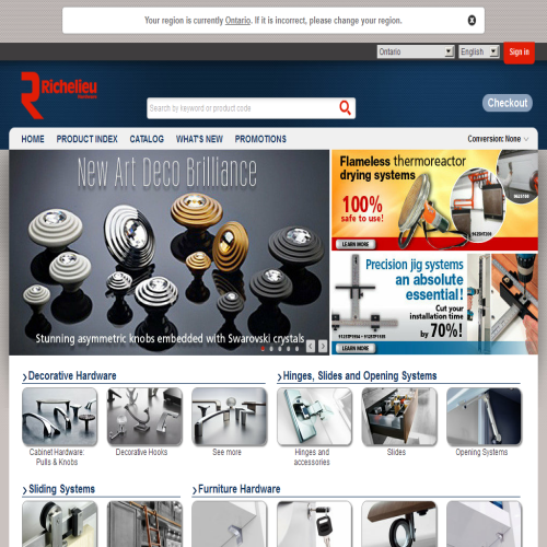 RICHELIEU HARDWARE LTD