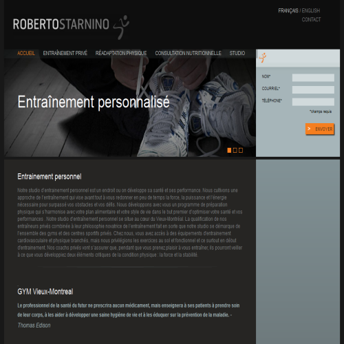 ENTRAINEMENT PERSONNALISE ROBERTO STARNINO