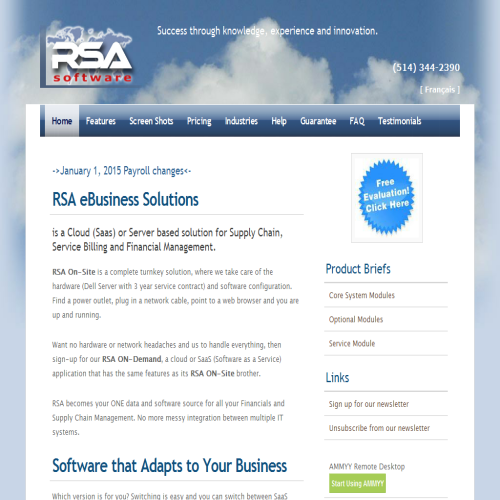 RSA SOFTWARE INC