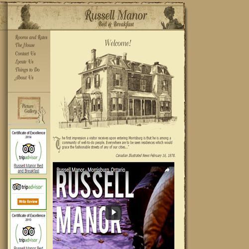 RUSSELL MANOR BED & BREAKFAST
