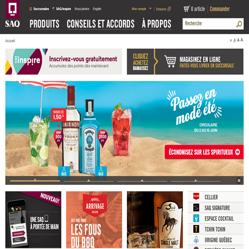 SOCIETE DES ALCOOLS DU QUEBEC