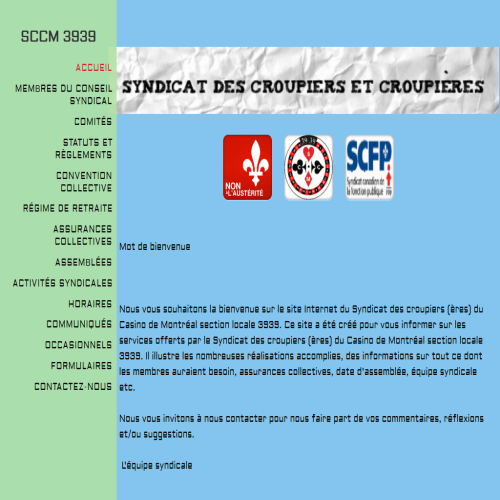SYNDICAT DES CROUPIERS-CASINO