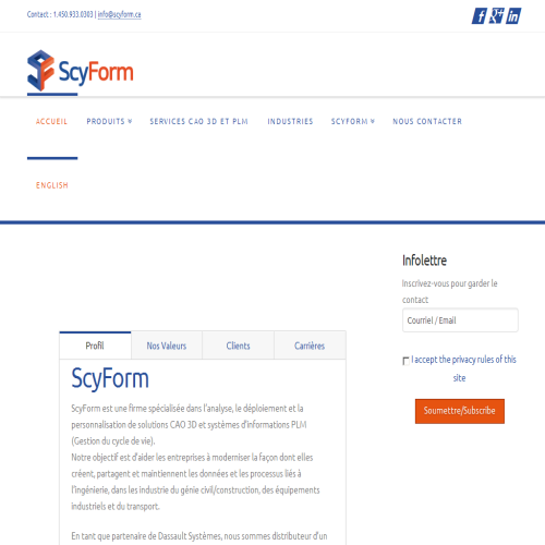 SCYFORM INC.