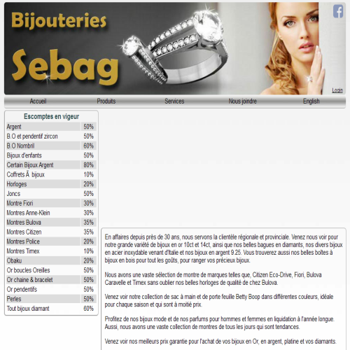 BIJOUTERIE SEBAG