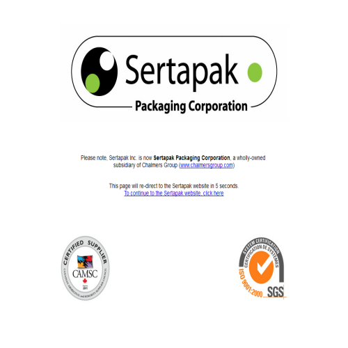 SERTAPAK INC