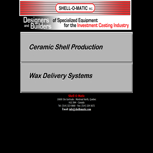 SHELL-O-MATIC INC