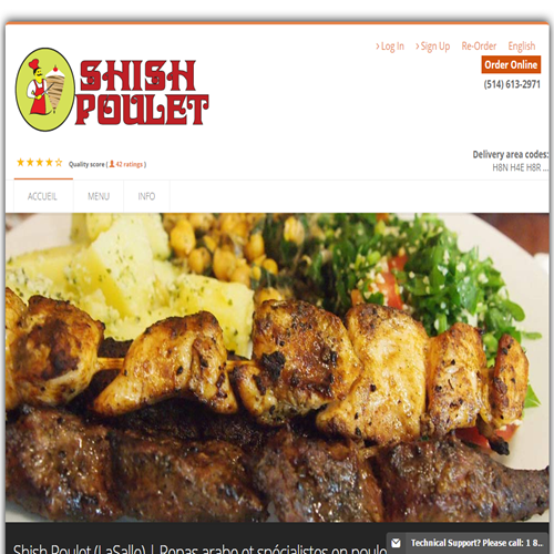 SHISH POULET