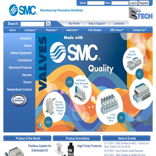 SMC PNEUMATICS LTEE