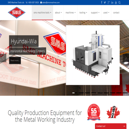 SMS MACHINE OUTILS LTEE SMS MACHINE OUTILS LTEE