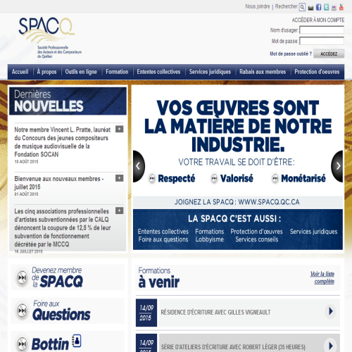 SOCIETE PRO-AUTEURS & COMPSTRS SOCIETE PRO-AUTEURS & COMPSTRS