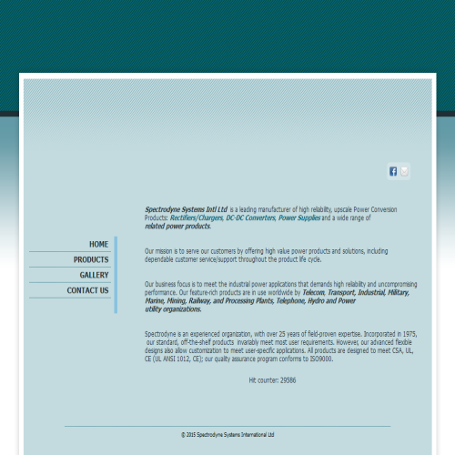 SPECTRODYNE SYSTEMS INTL INC