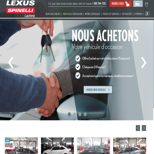 SPINELLI LEXUS LACHINE SPINELLI LEXUS LACHINE