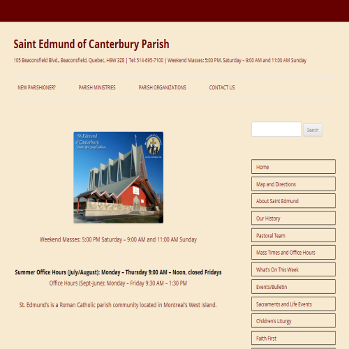 ST EDMUND OF CANTEBURY